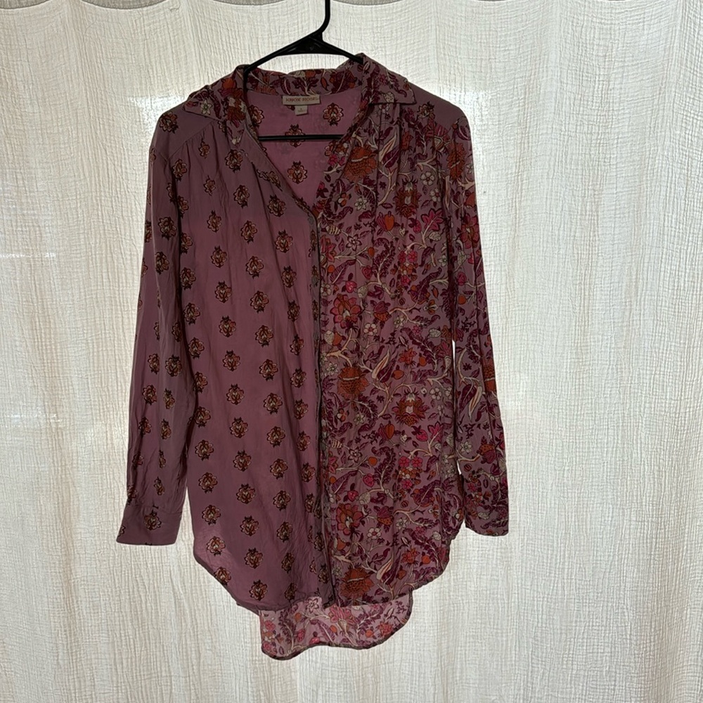 Long Sleeve Linen Button Down
